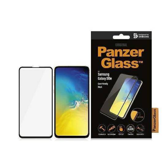 Szkło Hartowane 5D SAMSUNG GALAXY S10E PanzerGlass E2E Super+ Case Friendly czarne