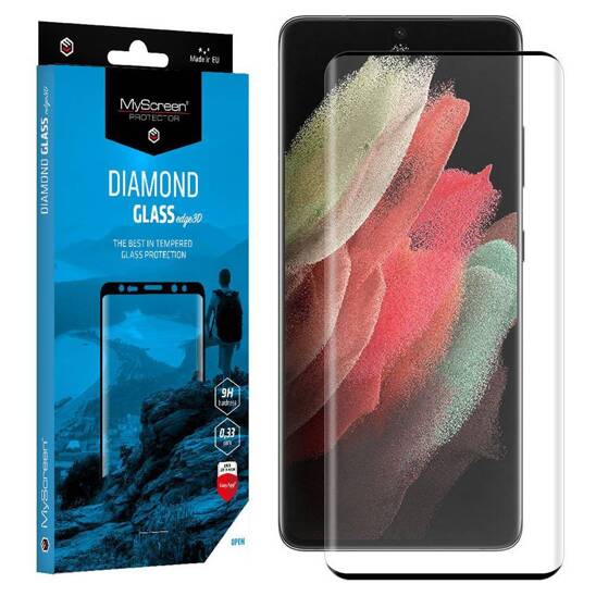 Szkło Hartowane HONOR 90 LITE MyScreen Diamond Glass Edge 3D czarne