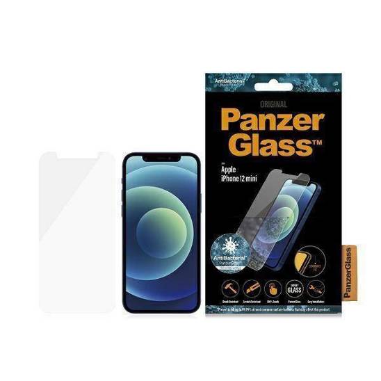 Szkło Hartowane IPHONE 12 MINI PanzerGlass Standard Super+ Antibacterial