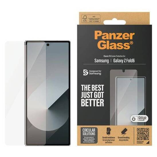 Szkło Hartowane SAMSUNG GALAXY Z FOLD 6 PanzerGlass Classic Fit Screen Protection (7369)