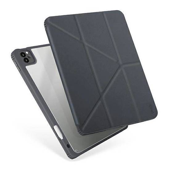 UNIQ etui Moven APPLE IPAD PRO 11.0 (2gen / 3gen) Antimicrobial szary/charcoal grey