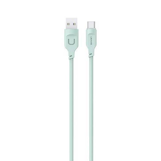 USAMS Kabel USB-C PD Fast Charging 1,2m 6A Lithe Series zielony/green SJ568USB04 (US-SJ568)