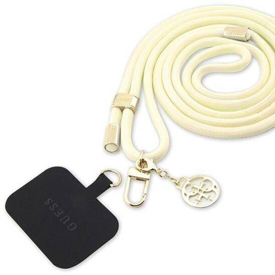 Uniwersalna Smycz / Zawieszka Guess (GUOUCNMG4EE) Universal CBDY Cord beżowy/beige