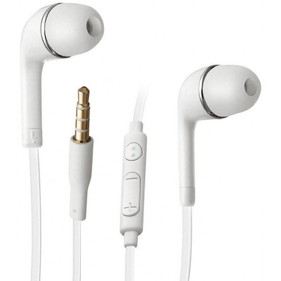 Zestaw Słuchawkowy Słuchawki Dokanałowe do SAMSUNG EHS64AVFWE biały